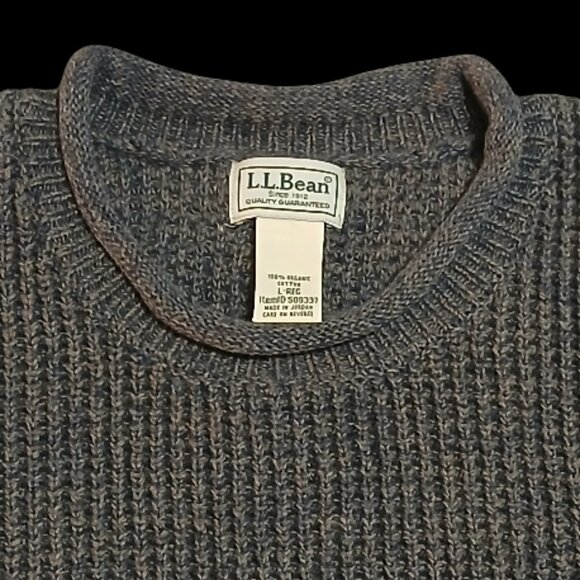 L.L. Bean Other - L.L.Bean Men's Organic Cotton Roll Neck Sweater